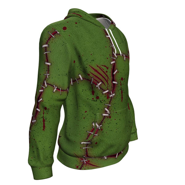 Frankenstein Halloween Inspired Hoodie Horror Fancy Dress Costume Sweet Dreams Nightmare