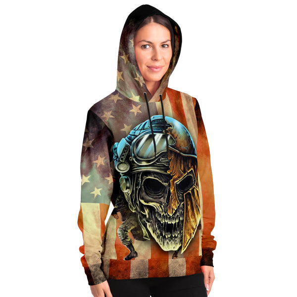 Spartan Warrior Soldier Funny Fashion Hoodie 3D AOP - Christmas Gift for Men and Women