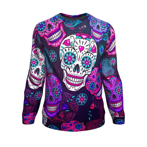 Calavera Sugar Skull Sweatshirt - Christmas/Halloween Gift