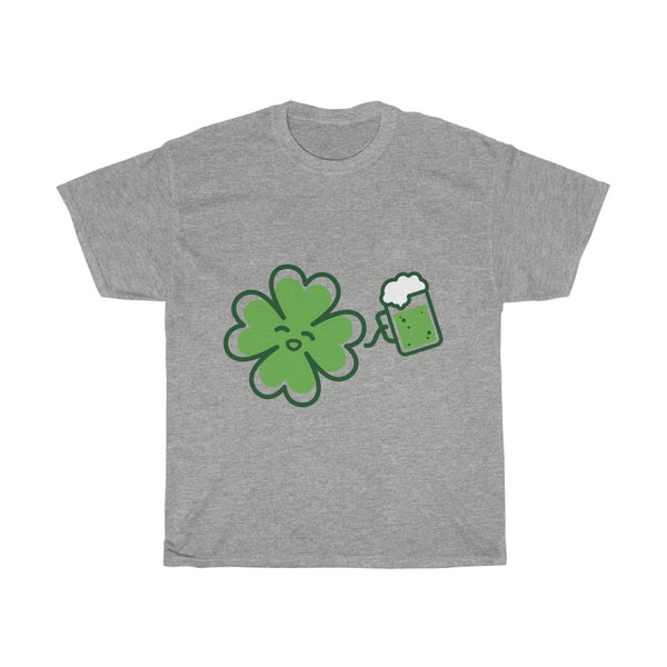 I Clover Beer irish Men's T-shirt funny St. Patrick's Day