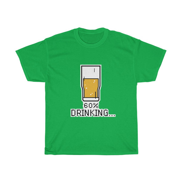 St Patrick's day 2020 60% Drinking..irish Men's funny T-shirt