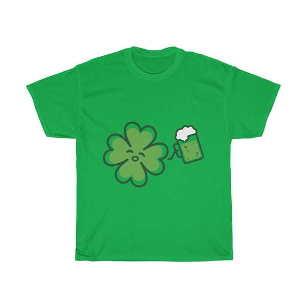 I Clover Beer irish Men's T-shirt funny St. Patrick's Day
