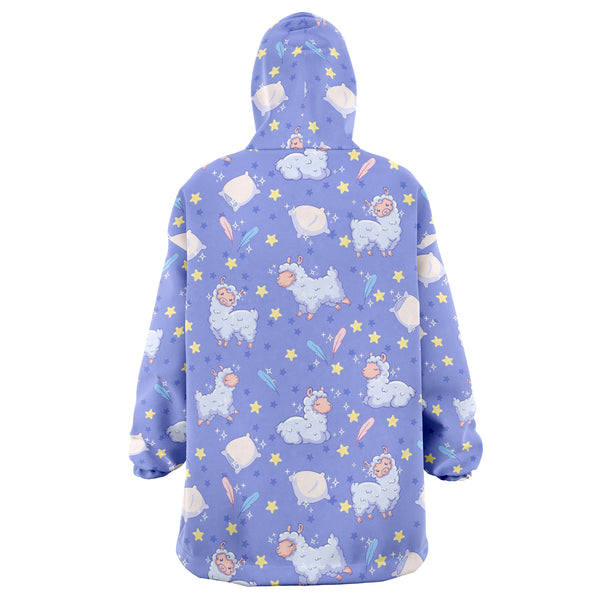 Sleeping Sheep Snug Hoodie AOP - Christmas/Halloween Gift