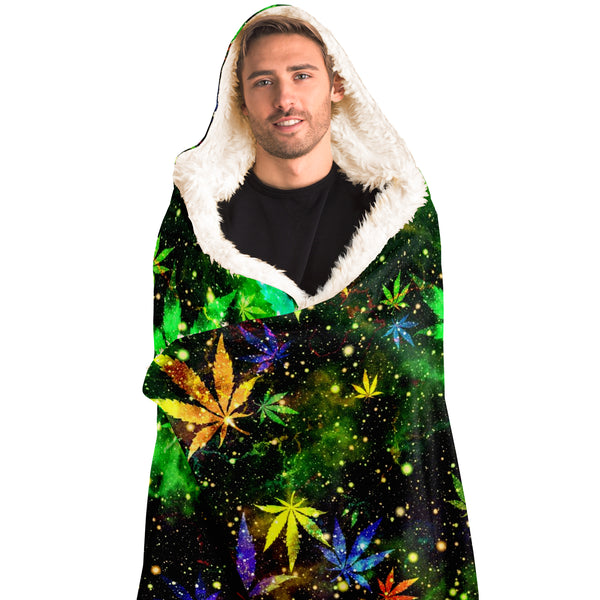 Cannabeast Hooded Blanket AOP - Christmas Gift for Men and Women