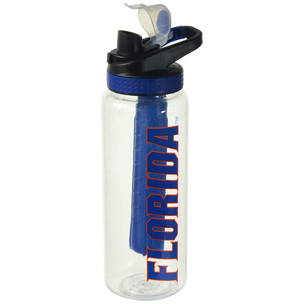 Cool gear water bottles Florida Gators Bottle, Freeze Tritan, 32-oz,Blue/Orange