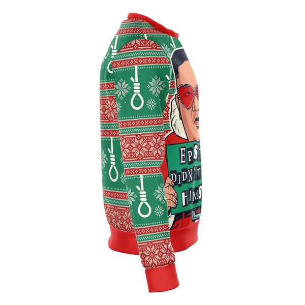 Kim Epstein Didn't Kill Himself Ugly Xmas Designs - Fashion Sweatshirt