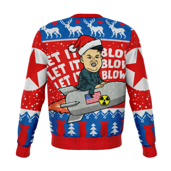 Let it Blow Fashion Ugly Sweatshirt AOP - Christmas Gift