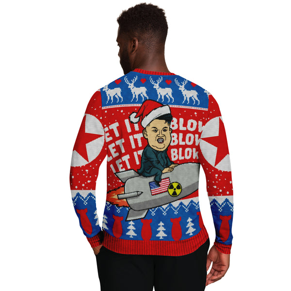 Let it Blow Fashion Ugly Sweatshirt AOP - Christmas Gift