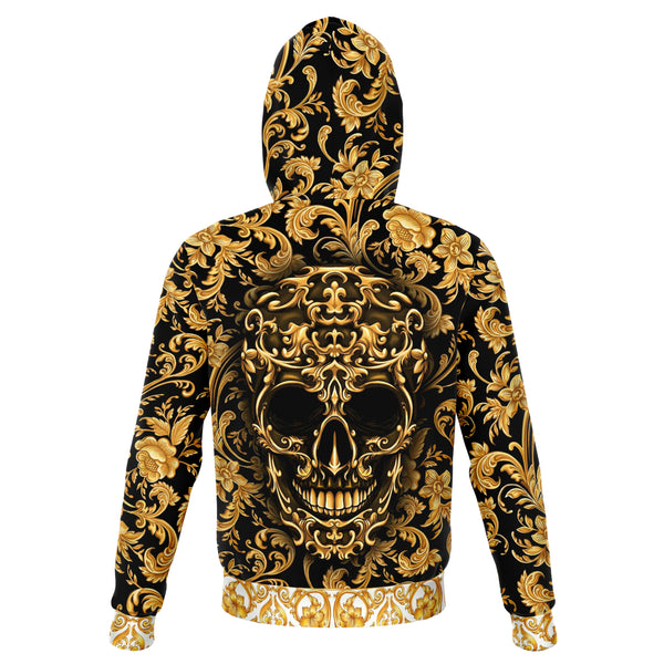 Baroque Skull Fashion Hoodie AOP - Christmas Gift for Men and Women