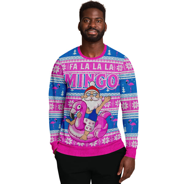 Fa La La La Mingo Fashion Ugly Sweatshirt AOP - Christmas Gift