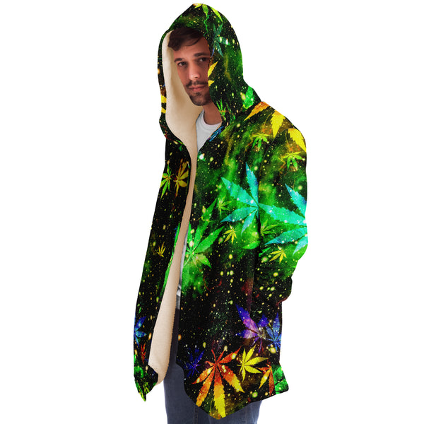 Cannabeast Microfleece Cloak 3D AOP - Christmas Gift for Men and Women