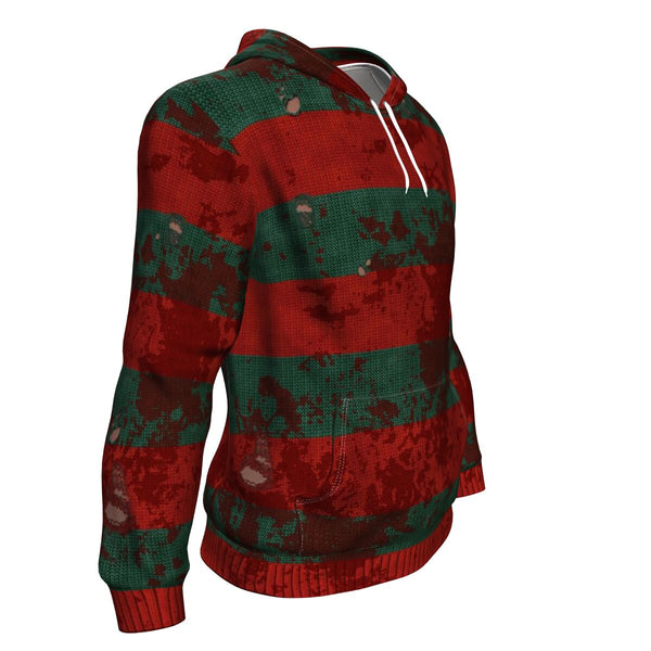 Freddy Krueger Halloween Inspired Hoodie Horror Fancy Dress Costume Sweet Dreams Nightmare