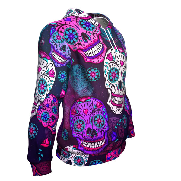 Calavera Sugar Skull Hoodie AOP - Christmas/Halloween Gift