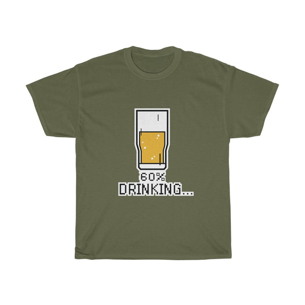St Patrick's day 2020 60% Drinking..irish Men's funny T-shirt