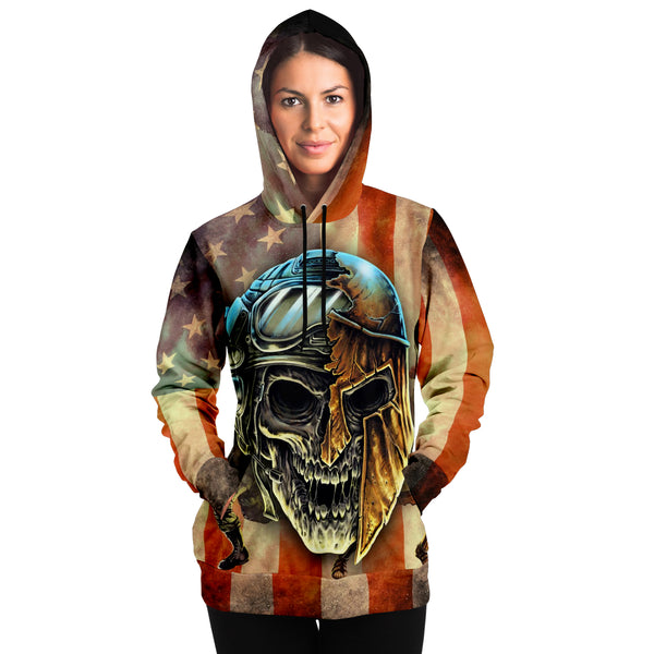Spartan Warrior Soldier Funny Athletic Hoodie 3D AOP - Christmas Gift for Men and Women
