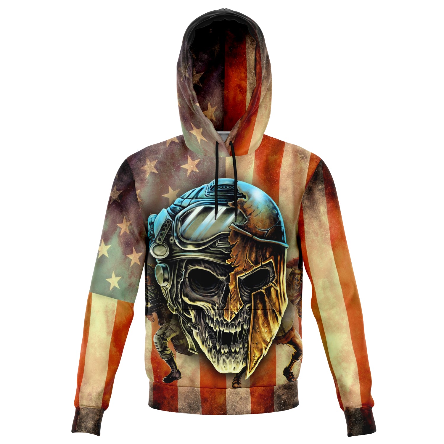 Spartan Warrior Soldier Funny Fashion Hoodie 3D AOP - Christmas Gift for Men and Women
