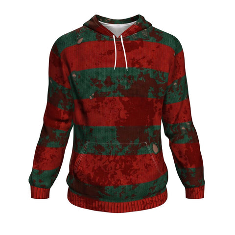 Freddy Krueger Halloween Inspired Hoodie Horror Fancy Dress Costume Sweet Dreams Nightmare