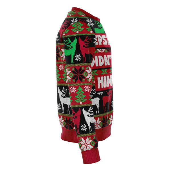 Epstein Didn't Kill Himself Ugly Xmas Fashion AOP Sweatshirt - Christmas/Halloween Gift