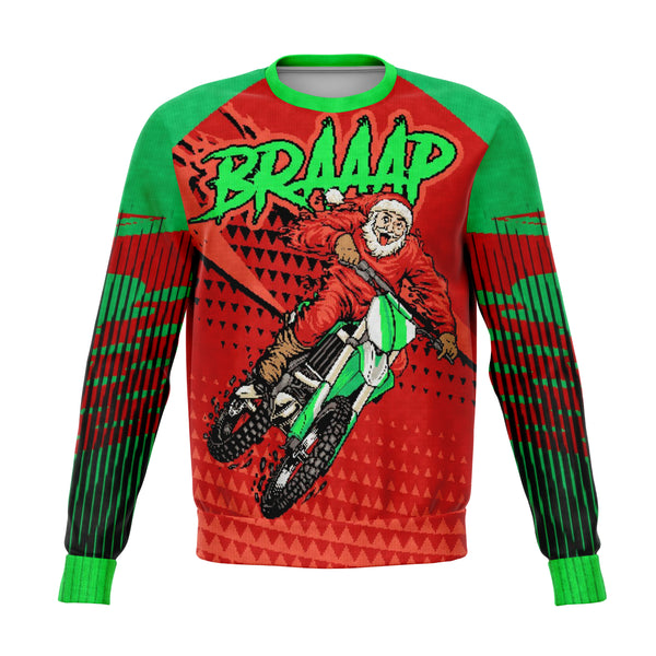 BRAAAP Athletic Ugly Sweatshirt AOP - Christmas Gift