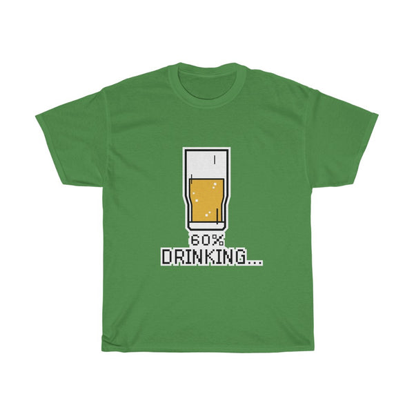 St Patrick's day 2020 60% Drinking..irish Men's funny T-shirt