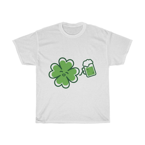 I Clover Beer irish Men's T-shirt funny St. Patrick's Day